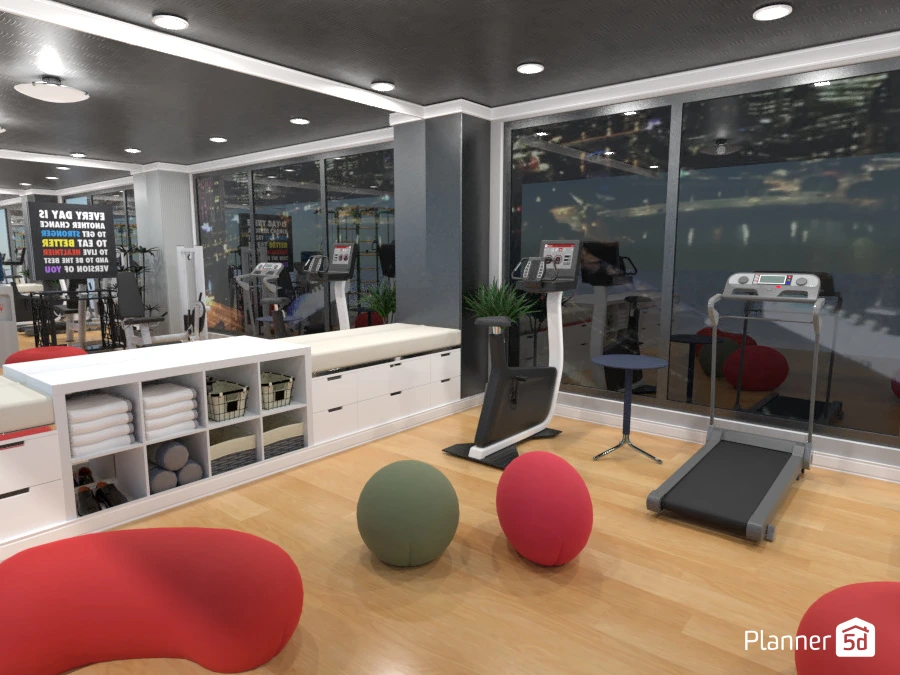 House Gym #100402 by RLO