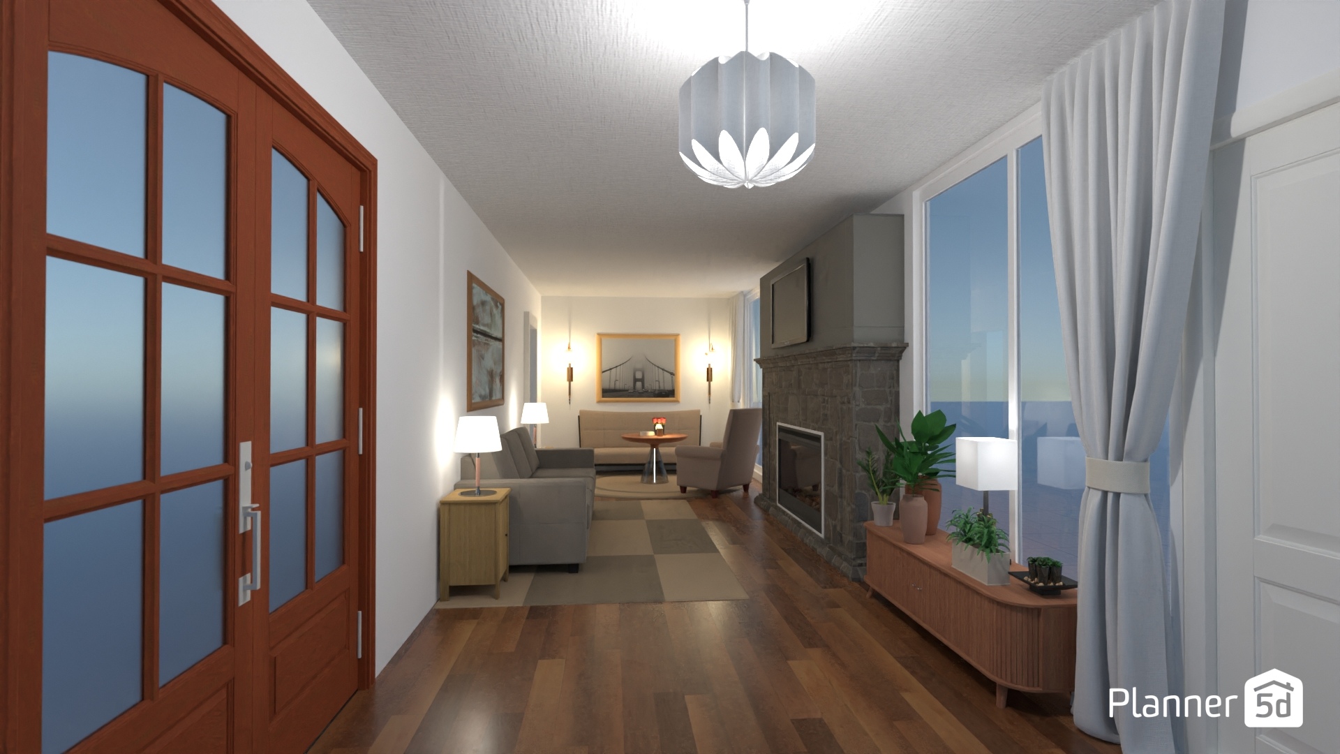 trickyLivingroom #23538770 by Marjo Johanna Sutinen