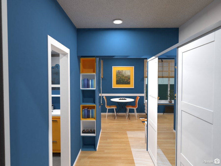 Small apartment Interior Contest #3518050 by Elena Z