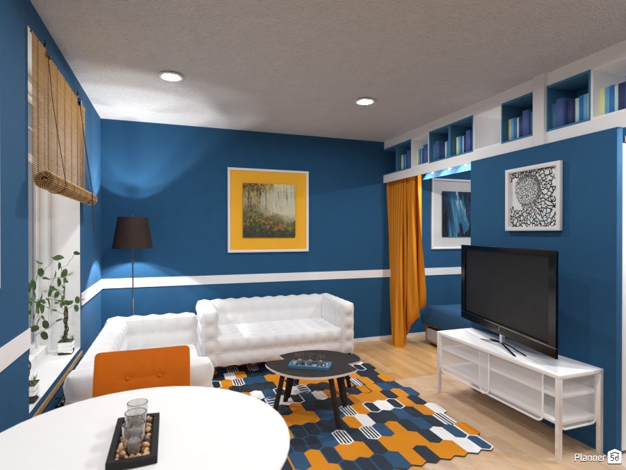 Small apartment Interior Contest III #3518102 by Elena Z