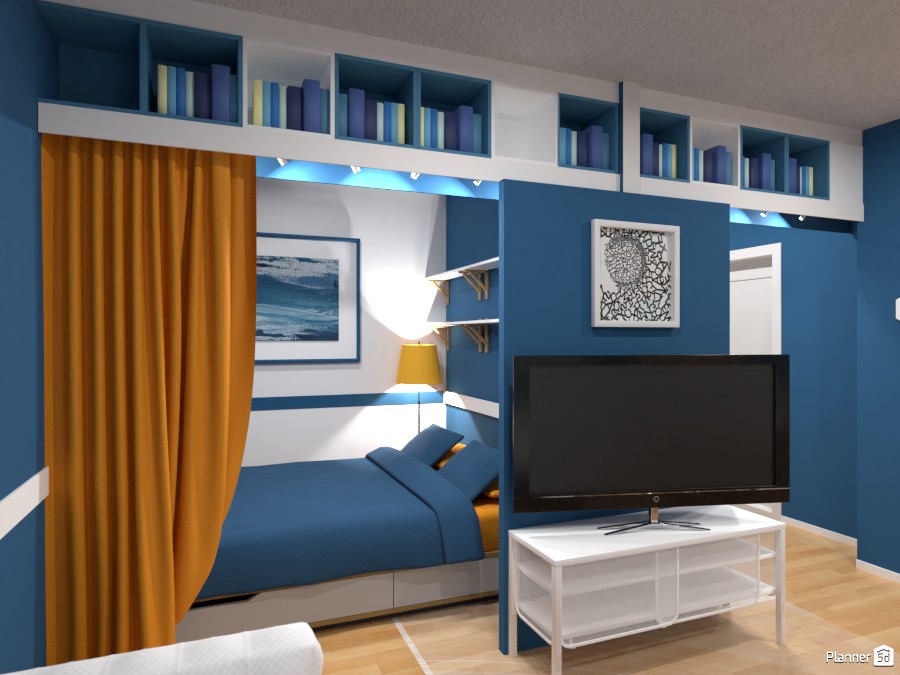 Small apartment Interior Contest IV #3518105 by Elena Z