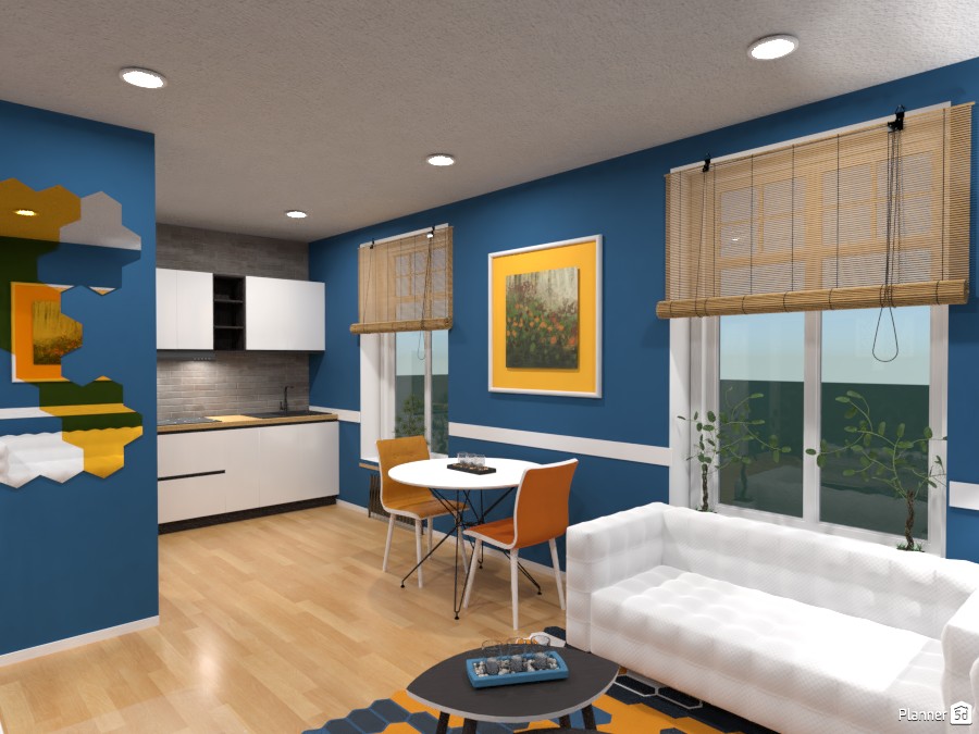 Small apartment Interior Contest II #3518057 by Elena Z