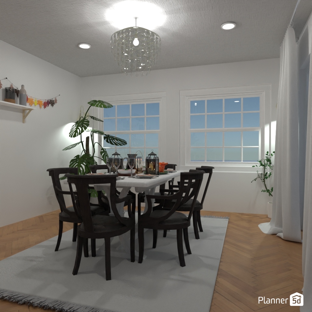 DB: Thanksgiving Day - room shell copy #23414087 by Editors Choice