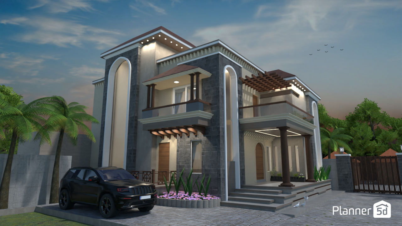 elevation design #7801842 by Chandradeepsinh Jadeja