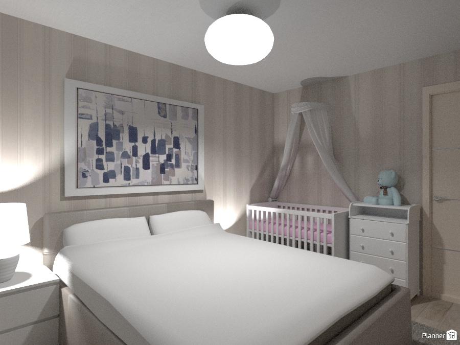 Место для ребенка в спальне 1341752 by Ольга Строева image