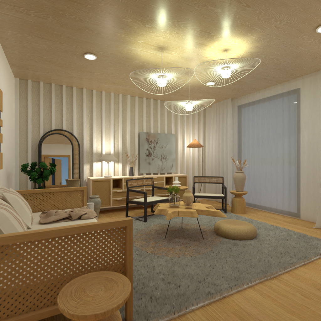 Japandi Living Room #3343936 by Editors Choice