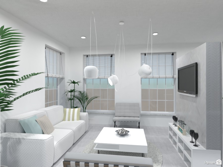 Белая гостиная #5217916 by Olga