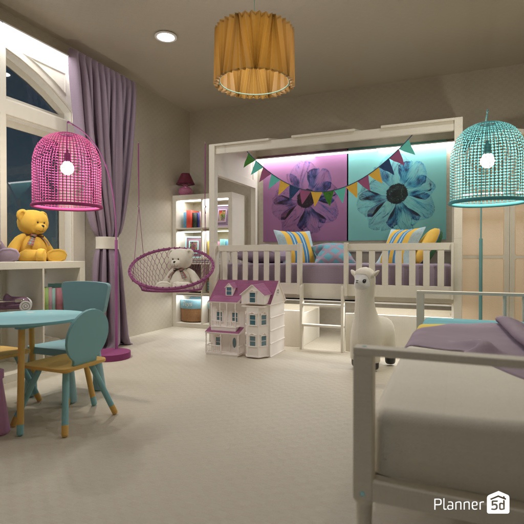 Candy Land Kid's Room #21245266 by Editors Choice