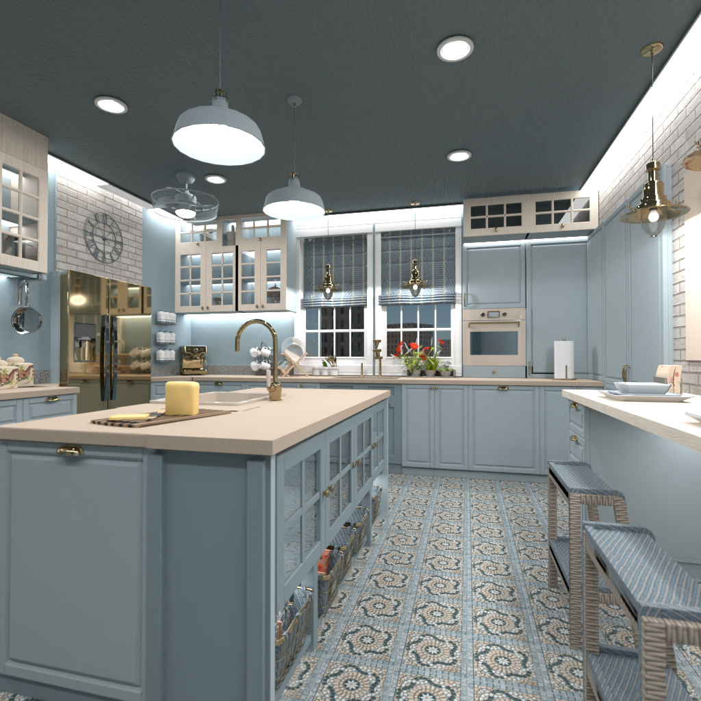 Vintage kitchen #13284519 by Editors Choice