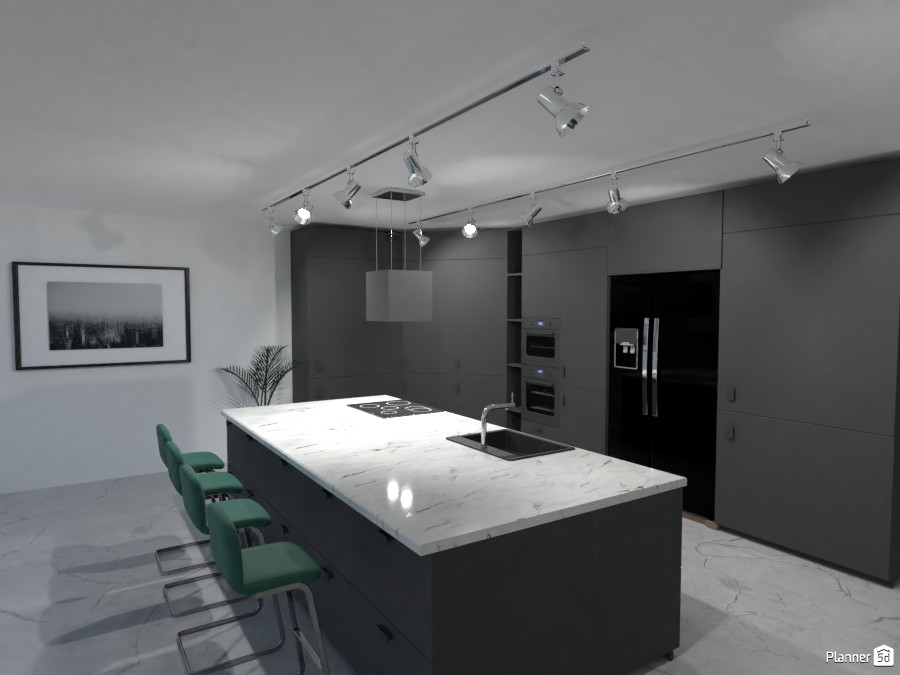 black kitchen #3706266 by rilly