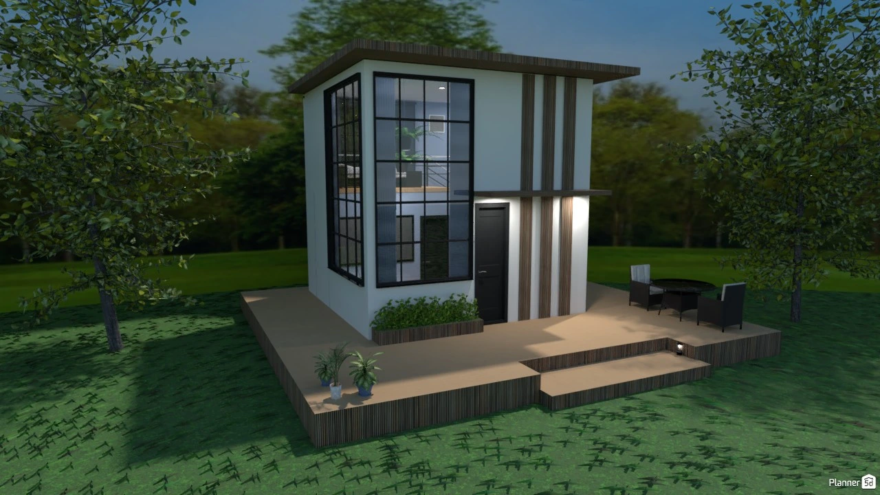 Casa en 5x5 metros. #86329 by Hall Pat