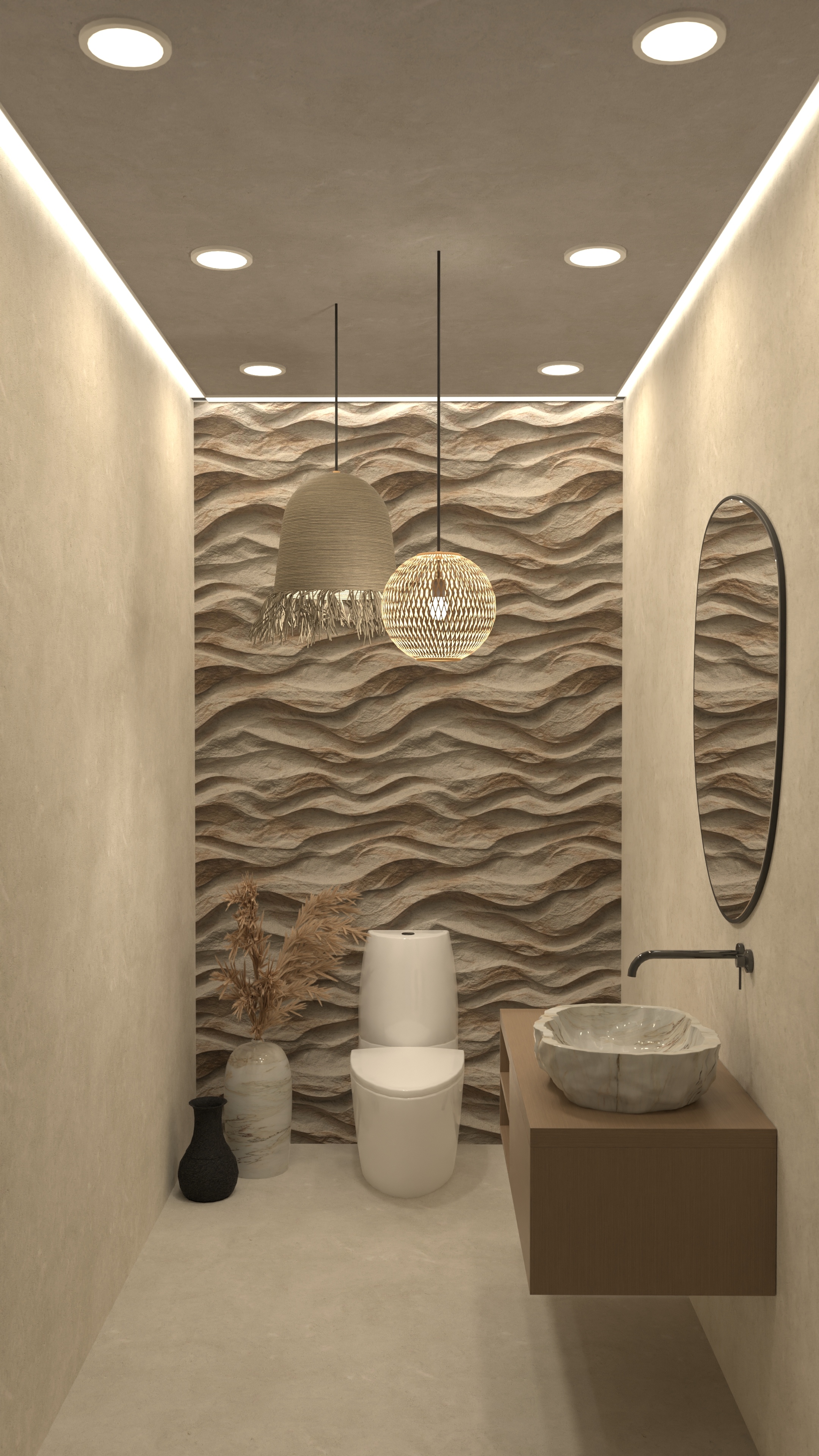 Modern Organic Bathroom #28794388 by Vanessa Larsson