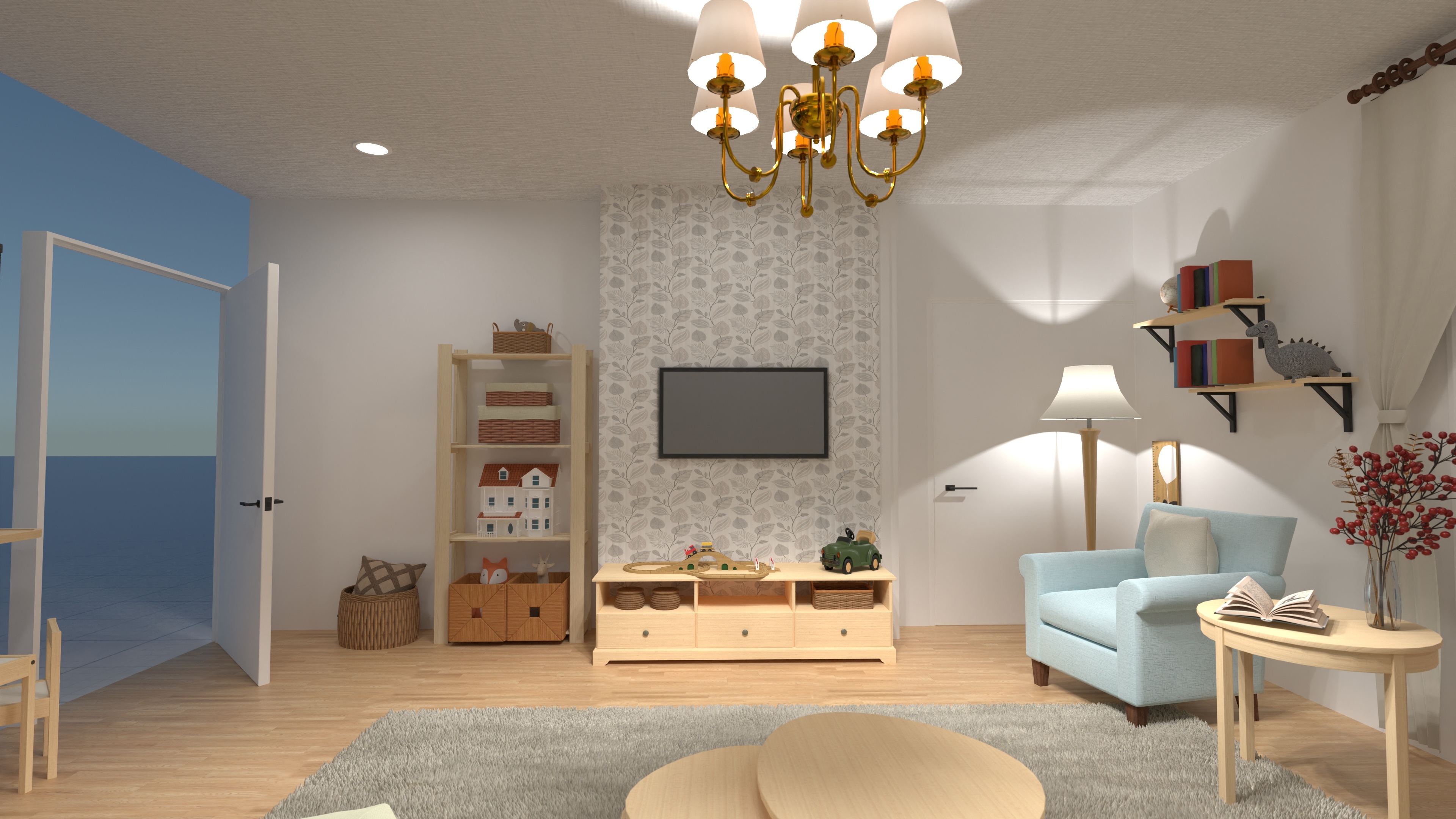 Kuhelika - TV and playroom - essence 23064778 by User 155119070 image