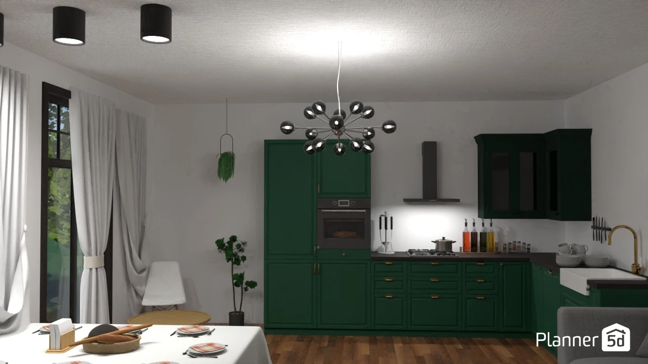 Зеленая кухня #3143140 by Anonim