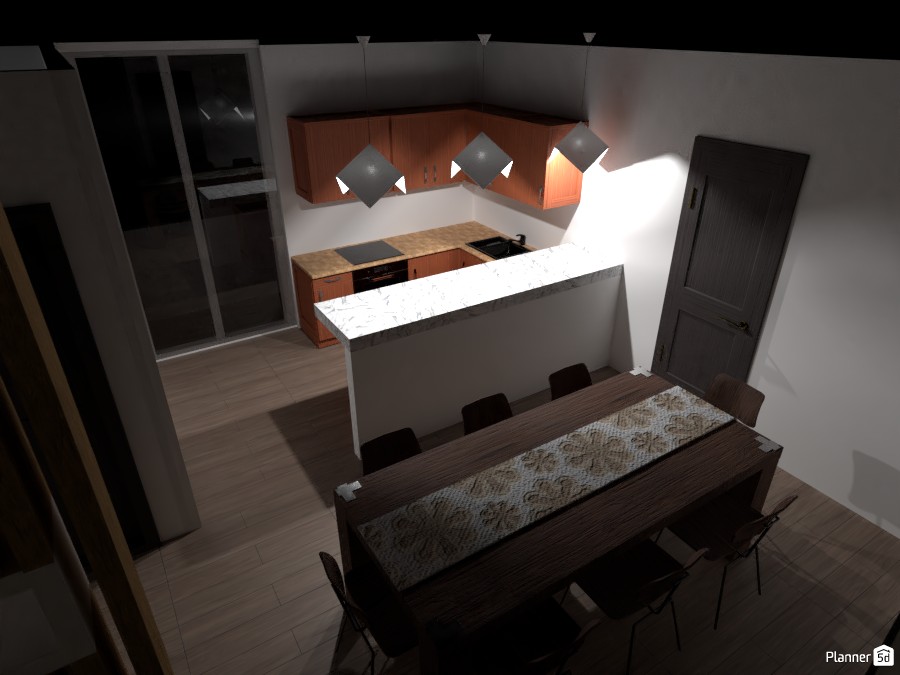 dining and kitchen #3823191 by Ridowan Rafin