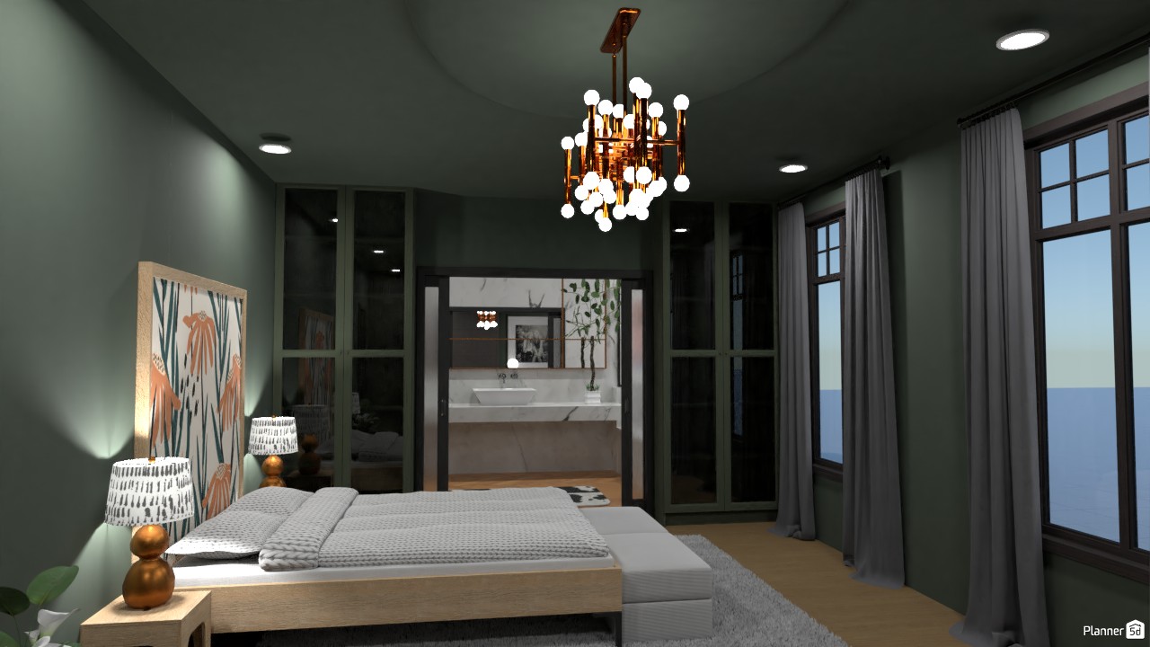 Master suit NYC penthouse #3831596 by Ana G