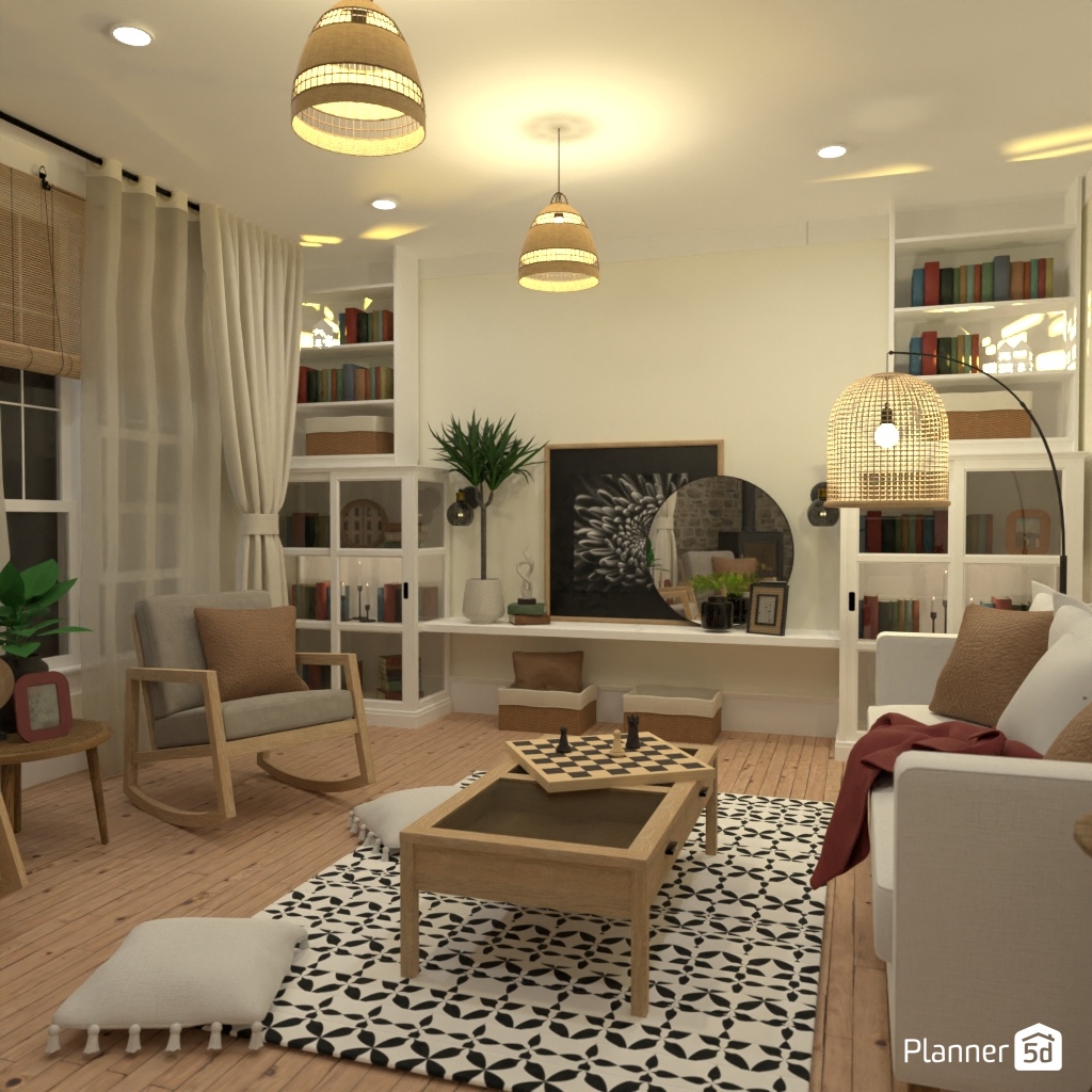 Cozy Scandinavian room #22975598 by Editors Choice