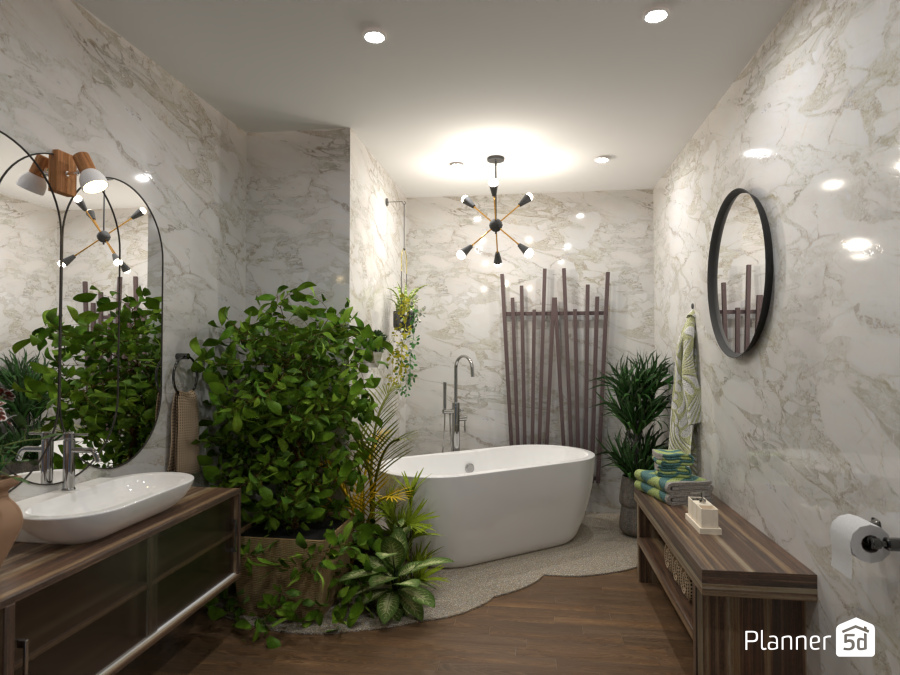 Green bathroom #3 - New Contest #8083881 by Fede Lars