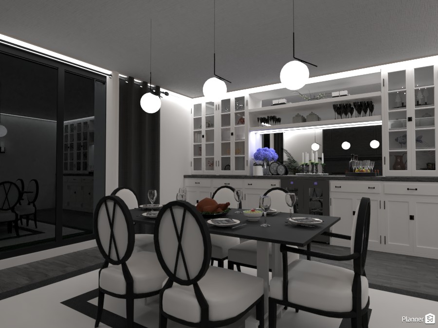 dining room #4483556 by Seray Ençetin