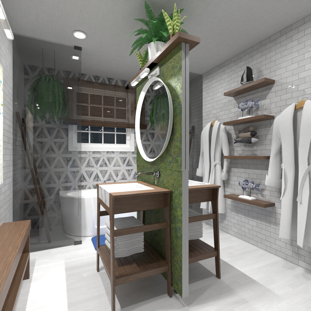Nautical bathroom #12279757 by Editors Choice