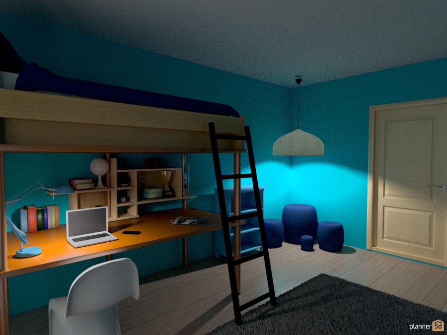 Boys Bedroom #1003898 by Victoria Schwartz