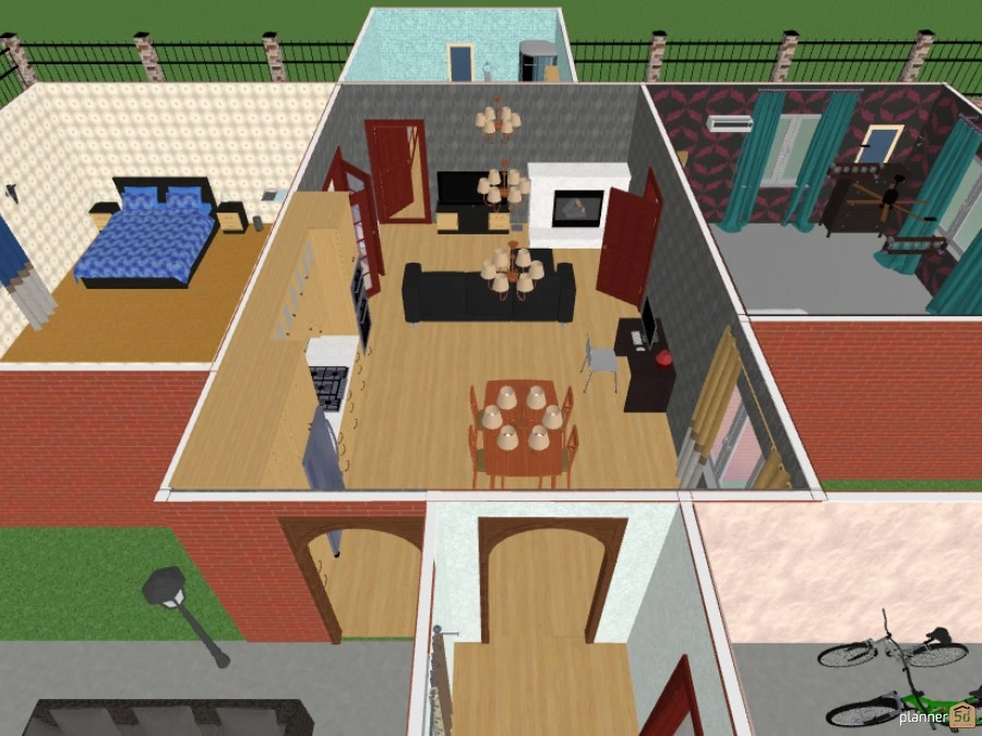 MY REAL HOUSE #2922492 by Caroline Bagley