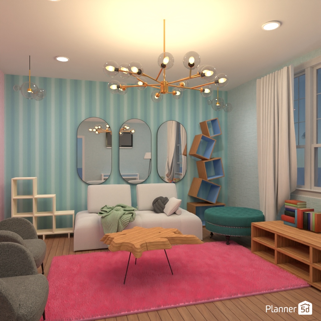Bubble gum interior by Yang | Planner 5D