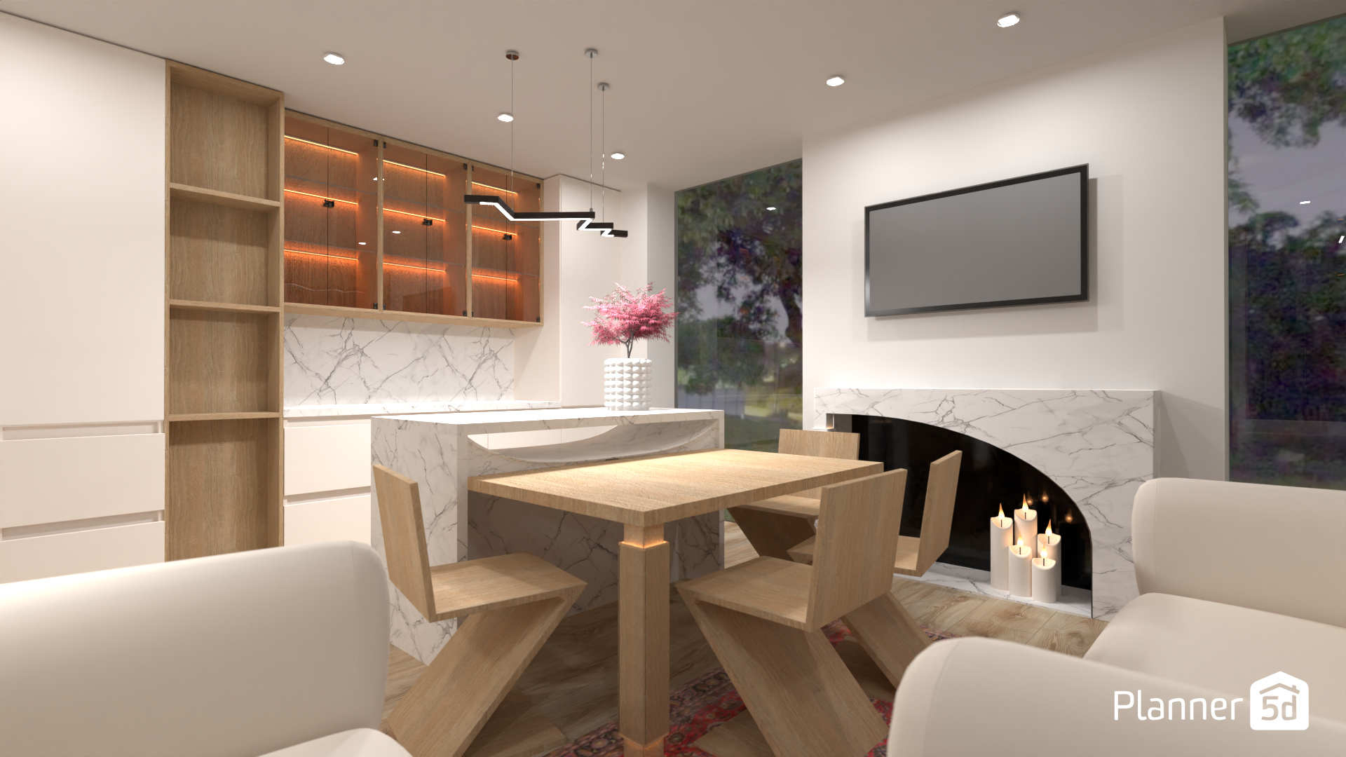 Kitchen island + dining table #20919154 by Darina Doncheva