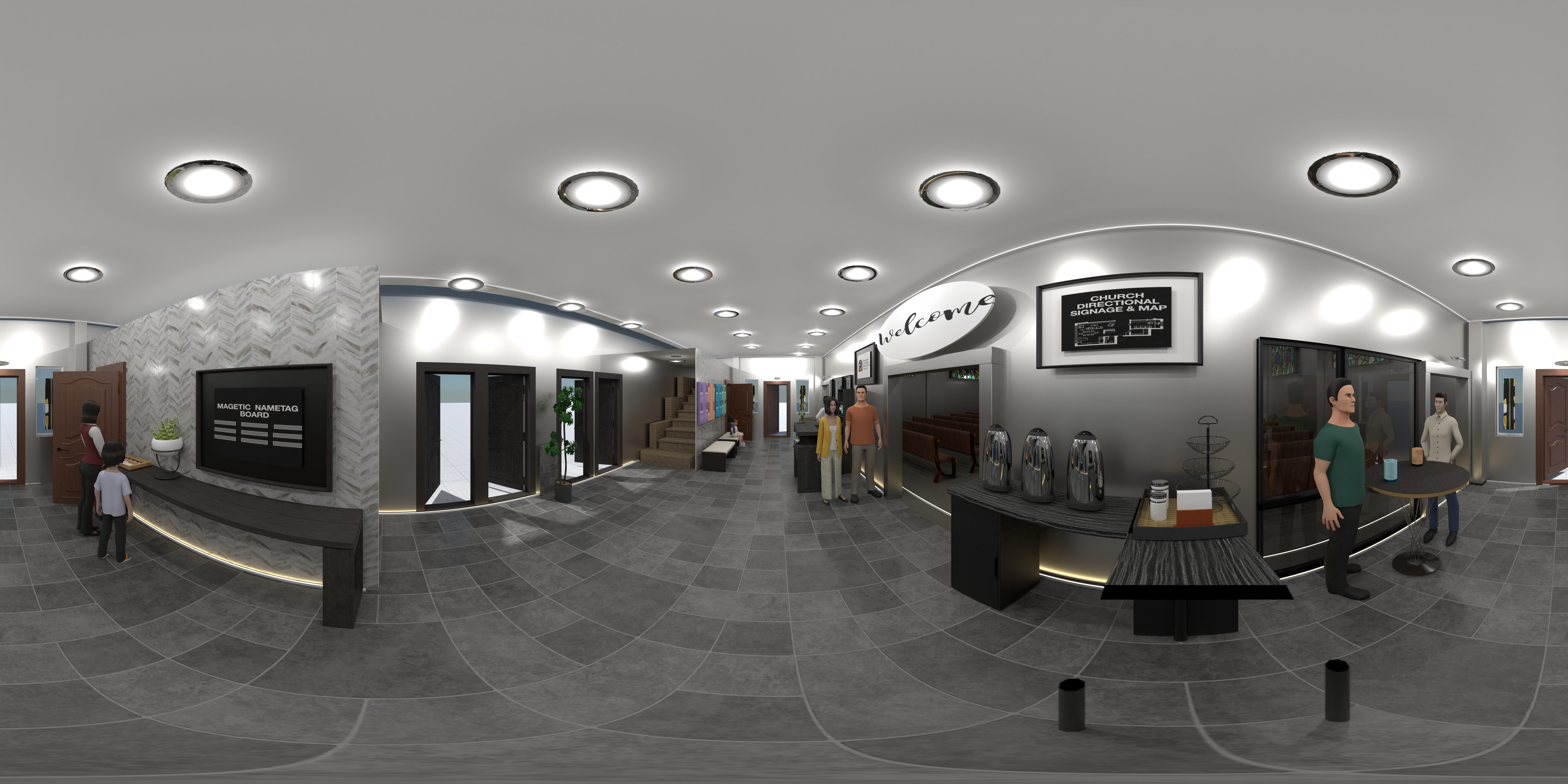 Lobby Remodel-East View #12569291 by Shyla