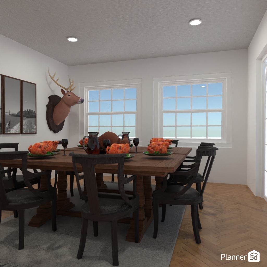 DB: Thanksgiving Day - room shell copy #23402219 by Editors Choice