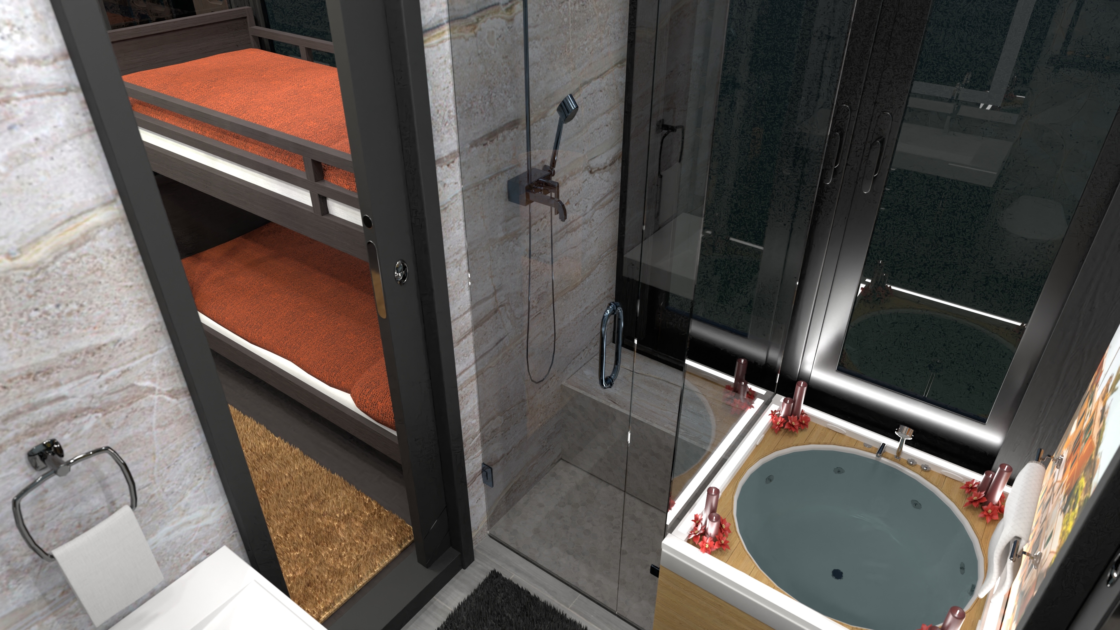 Tiny Mobile Home Extension #25846664 by Rellie Marie