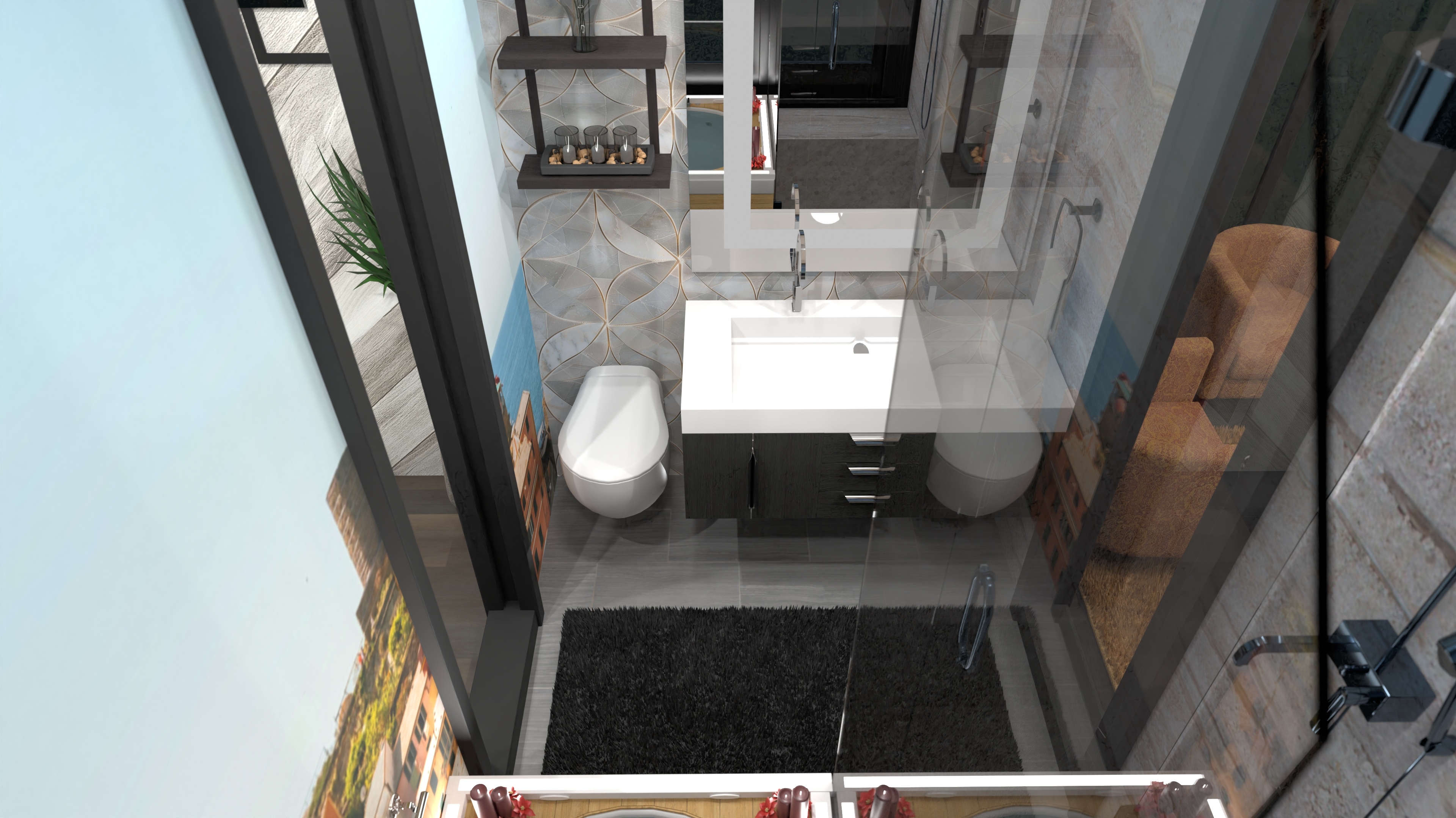 Tiny Mobile Home Extension #25846772 by Rellie Marie