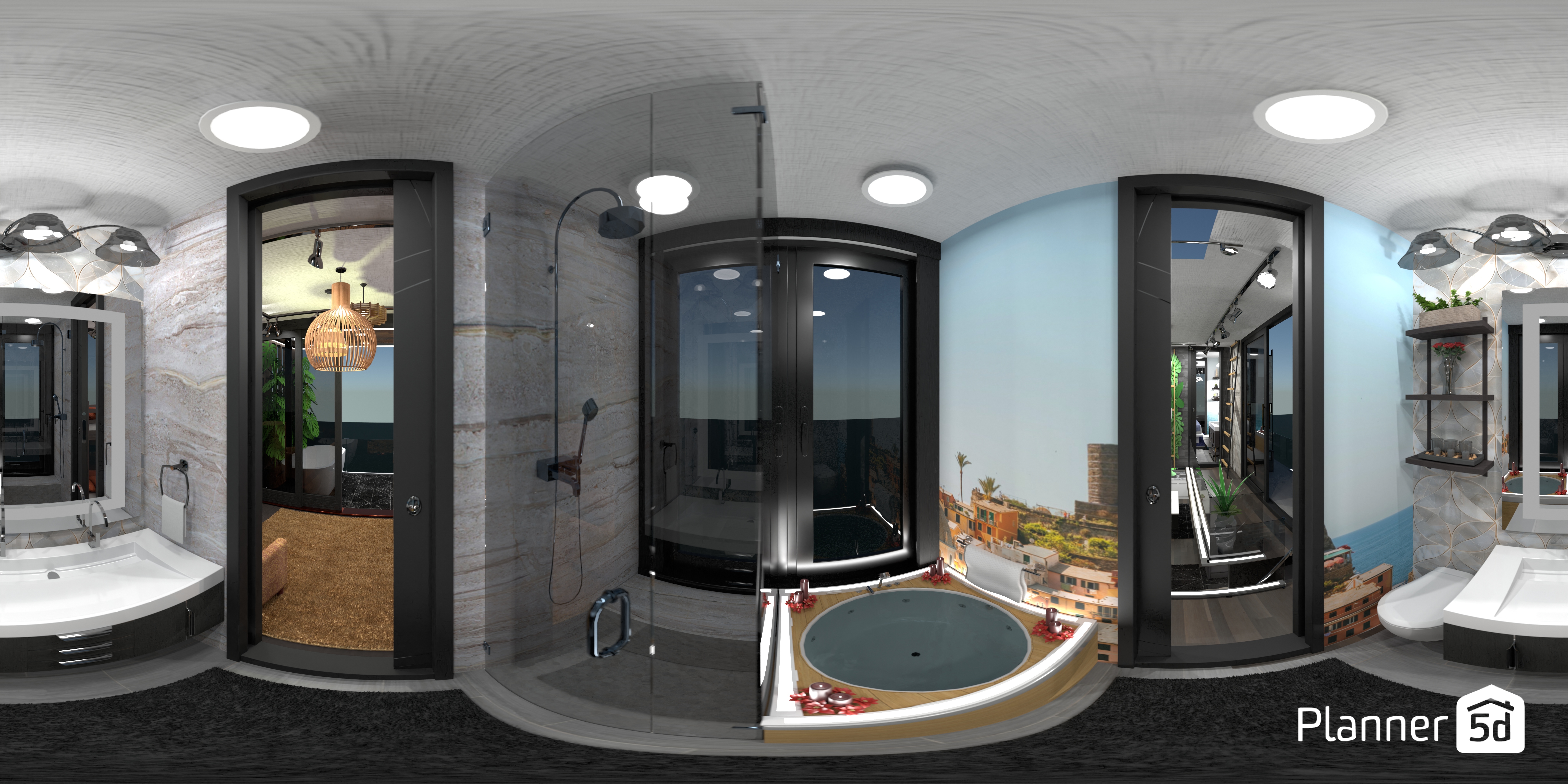 Tiny Mobile Home Extension #25864088 by Rellie Marie