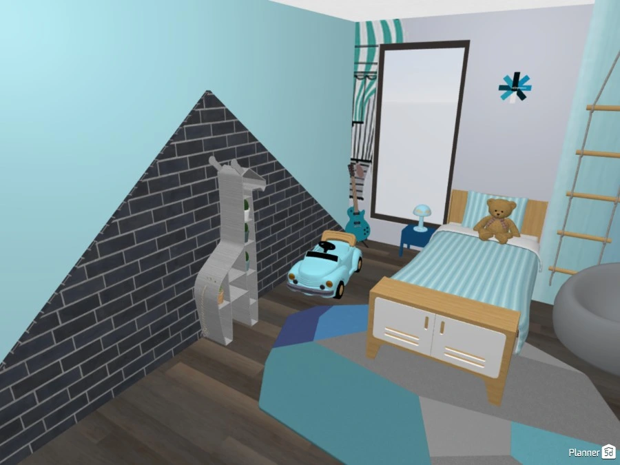 Boy's bedroom #85070 by Mehaanshi