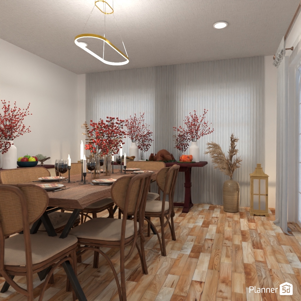 DB: Thanksgiving Day - room shell copy #23465575 by Editors Choice