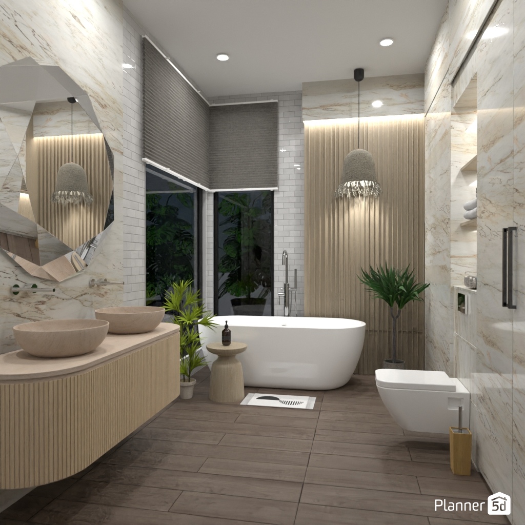 Natural bathroom #22078118 by Editors Choice