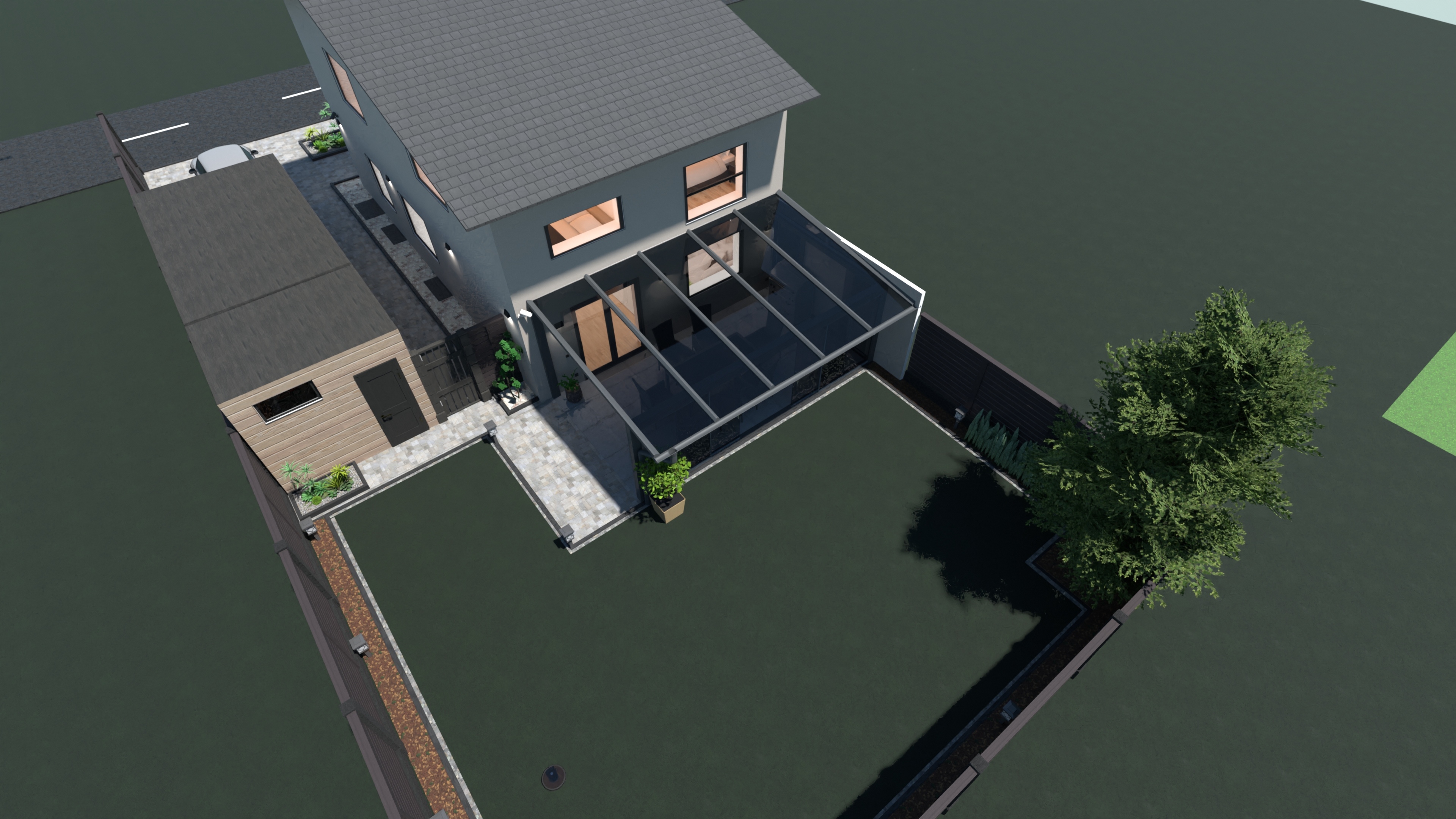 DHH EG und OG Lichtplanung neu #26277884 by User 166225188