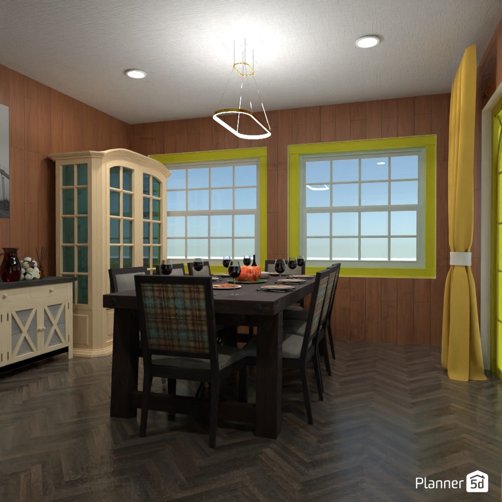 DB: Thanksgiving Day - room shell copy #23448447 by Editors Choice