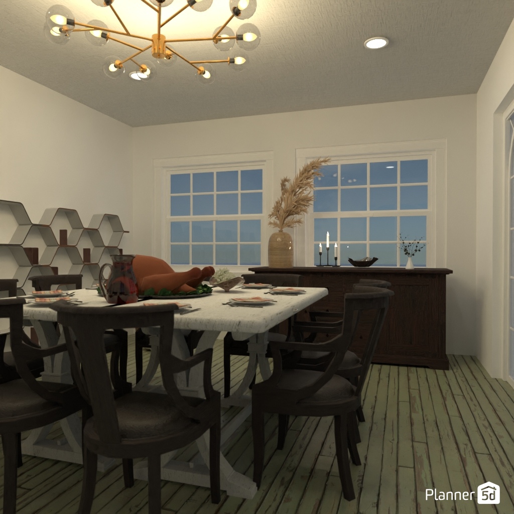 DB: Thanksgiving Day - room shell copy #23417307 by Editors Choice