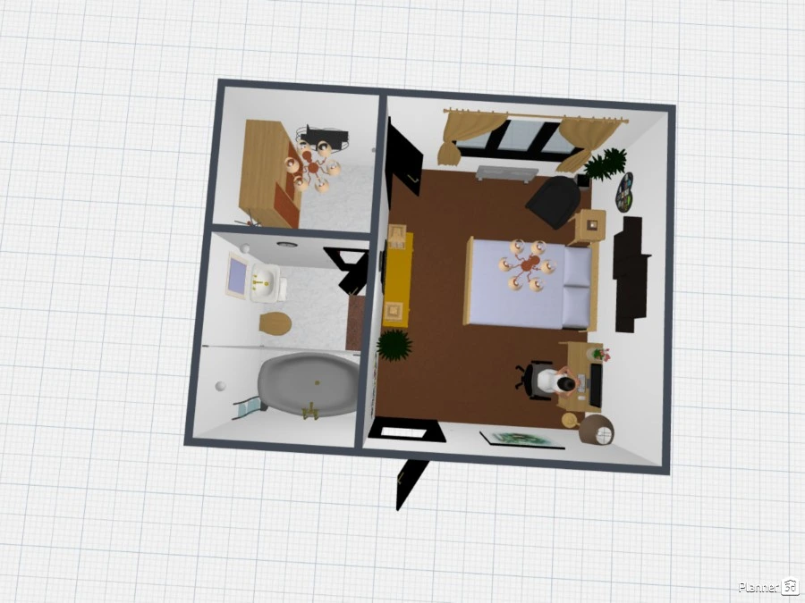 bedroom #3046348 by trisha alcaide