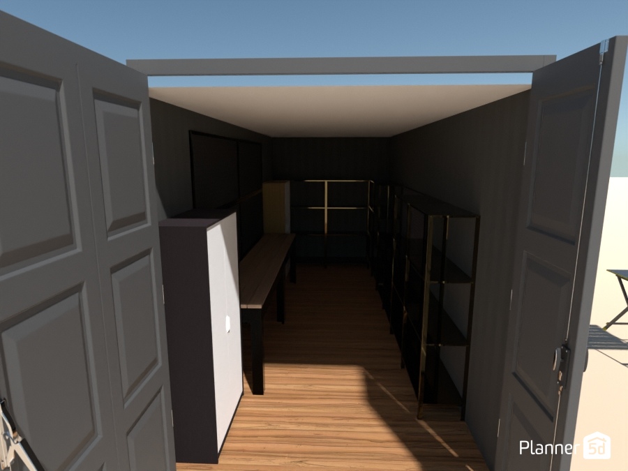 Container Toolshed #23305674 by Jamjam