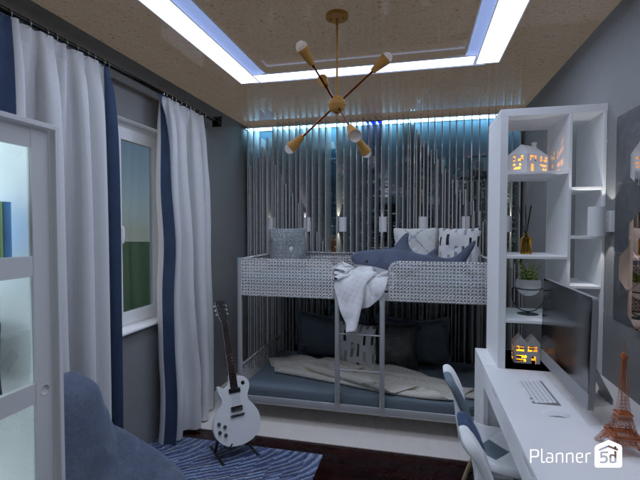комната с двуярусной кроватью 11962576 by Кирилл Гамаюн image