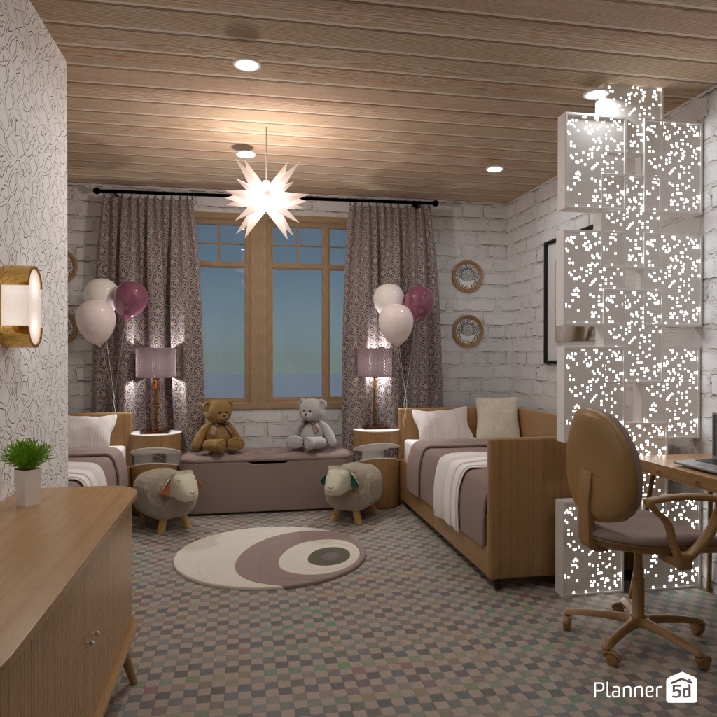 Bedroom for twins #3407576 by Editors Choice