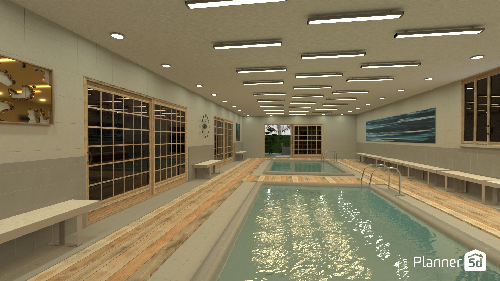 centro deportivo #25451308 by Yolanda Infante Garrido