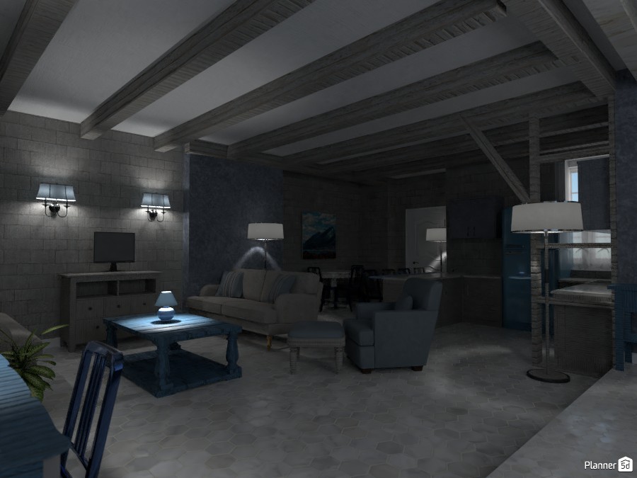 Contest design, Render living room #3655942 by Doggy