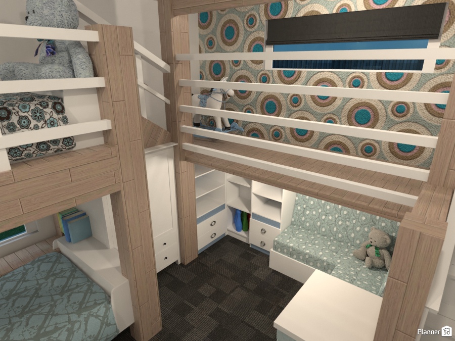 Young childrens bedroom dream #2010358 by Wilson