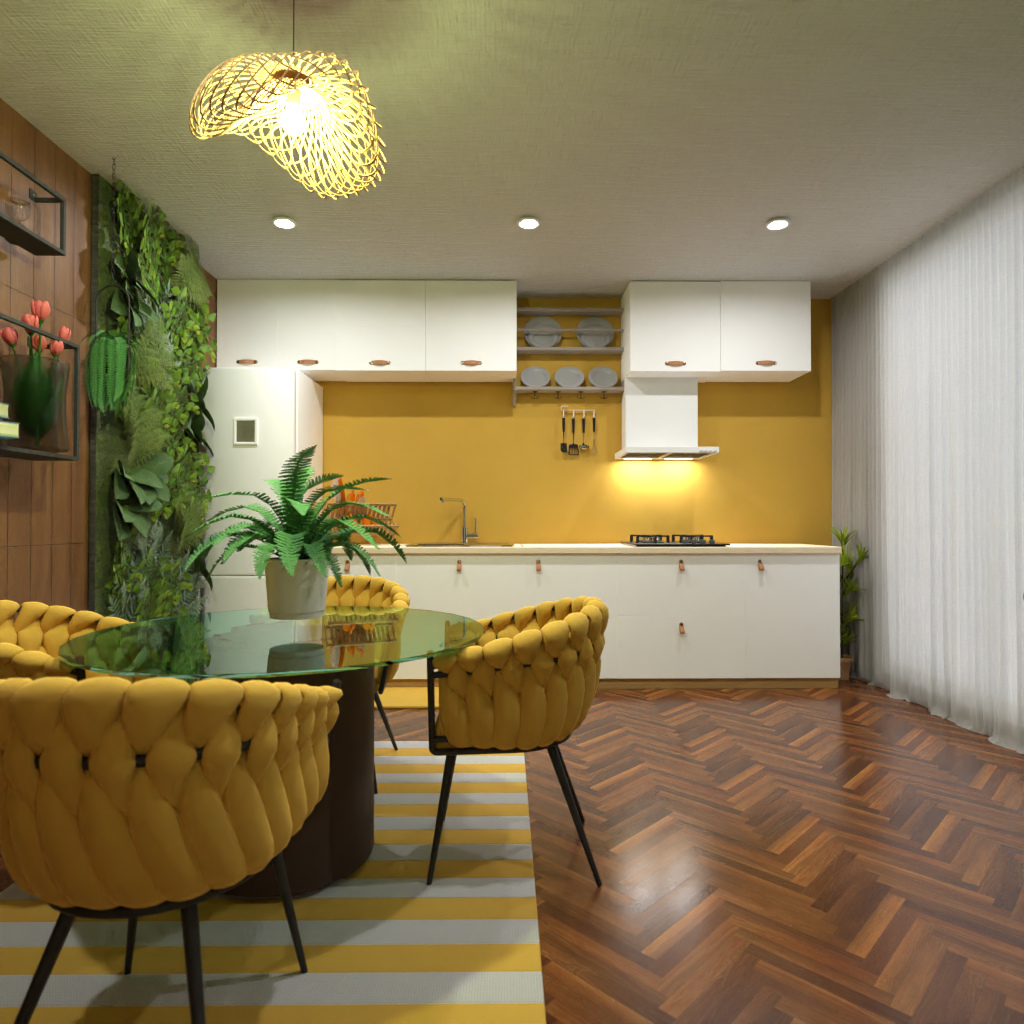 Sunny Kitchen #12522711 by Editors Choice