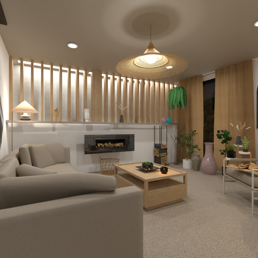 Japandi Living Room #11824504 by Editors Choice