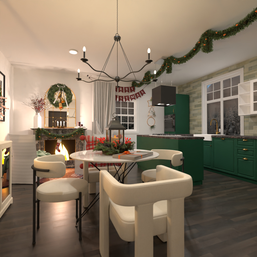 Christmas is coming to... kitchen #10725032 by Editors Choice