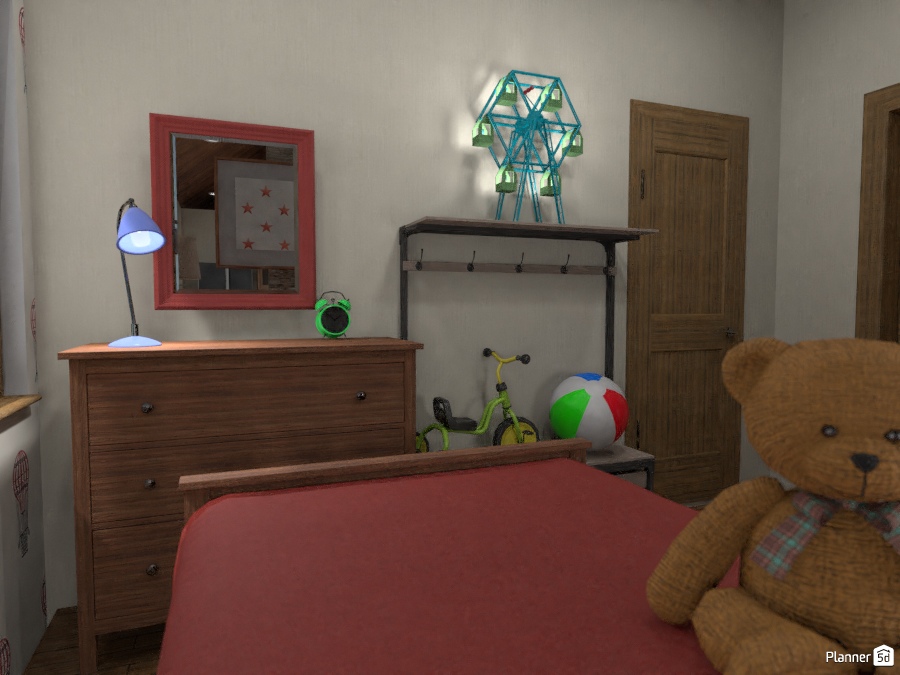 Kid's bedroom in Model Home 2072996 by Jason Chandler Grimes image